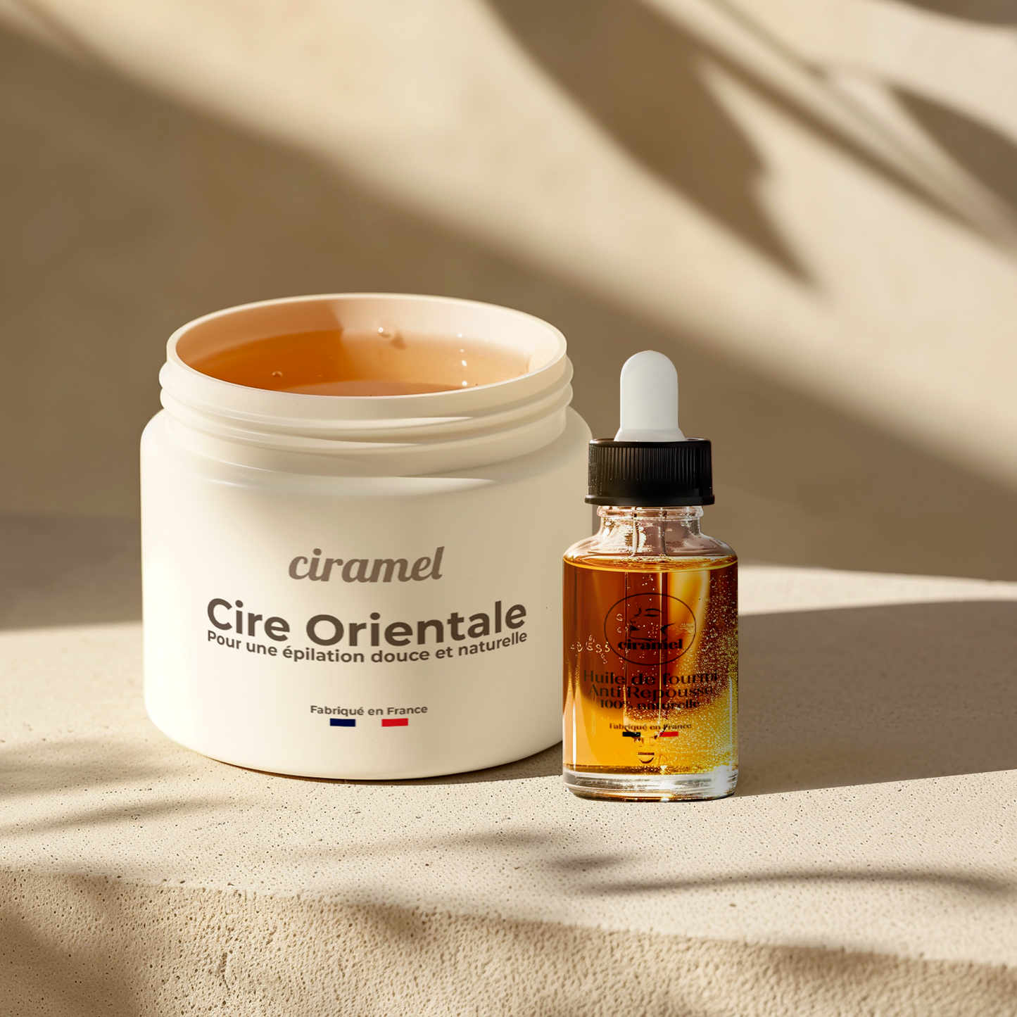 600g de Cire Orientale + 30mL d'huile Anti-repousse